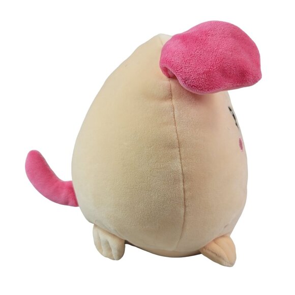 Pikmi Pops Dog Plush Tan 7.5" Floppy Ears Embroid Round Soft Squishy Puppy 2017 - Picture 5 of 9